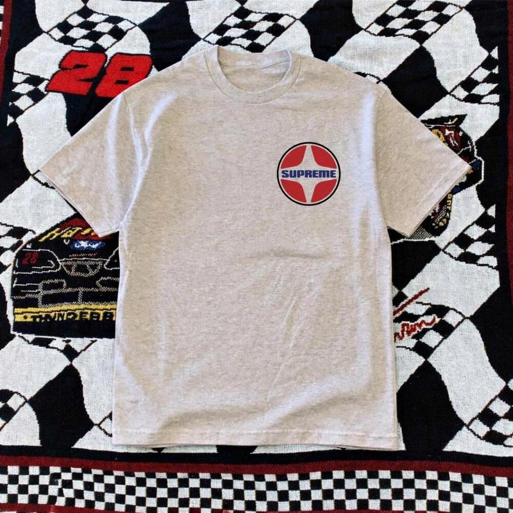 Faded Grey Shirt Hypebeast Skater Tee